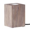 Lampe de table moderne bois