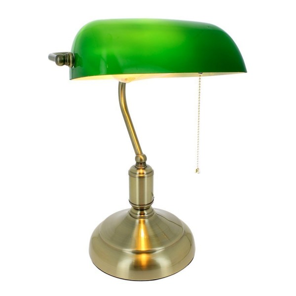 Lampe de Bureau banquier Vintage E27