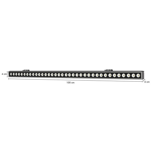 Projecteur LED 36W Wall Washer 100 cm
