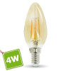 Ampoule LED E14 4W Ambrée