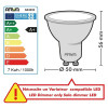 Spot LED GU10 7W Dimmable 600 Lm Equi. 75 W