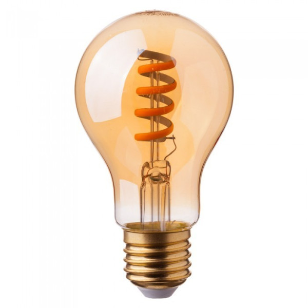 Ampoule LED Ambrée Vintage E27 4W Filament 2200K