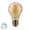 Ampoule LED PHILIPS MASTER Value E27 A60 filament 4W Ambrée Dimmable
