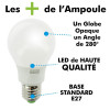 Ampoule LED E27 8W eq 60W 806lm