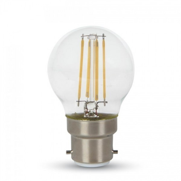 Ampoule LED B22 2,9W Eq 25W LED G45 Blanc chaud