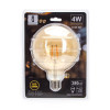 Ampoule LED E27 G80 Ambrée Filament 4W Eq 34W 2200°K