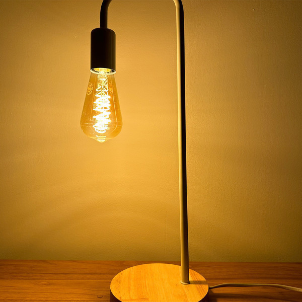 Ampoule LED E27 ST64 Ambrée 4W Filament Déco Vintage